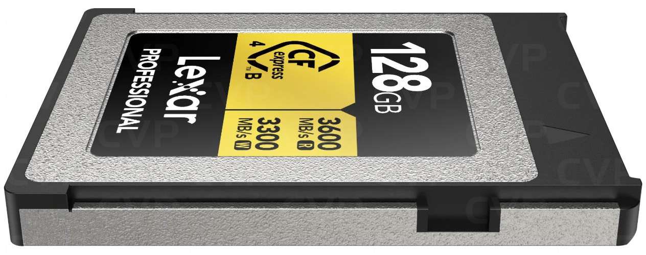 Lexar 128GB CFexpress Type B Gold 4.0 Card | CVP