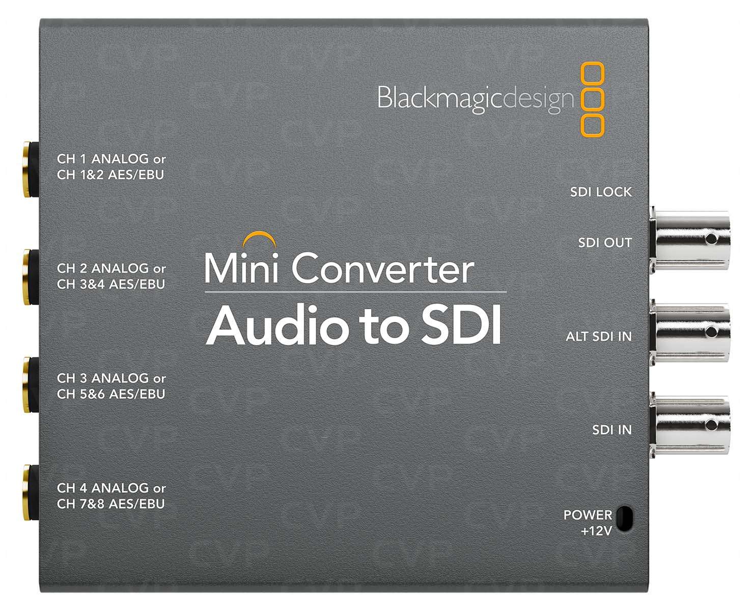 Buy - Blackmagic Mini Converter - Audio to SDI (CONVMCAUDS2)