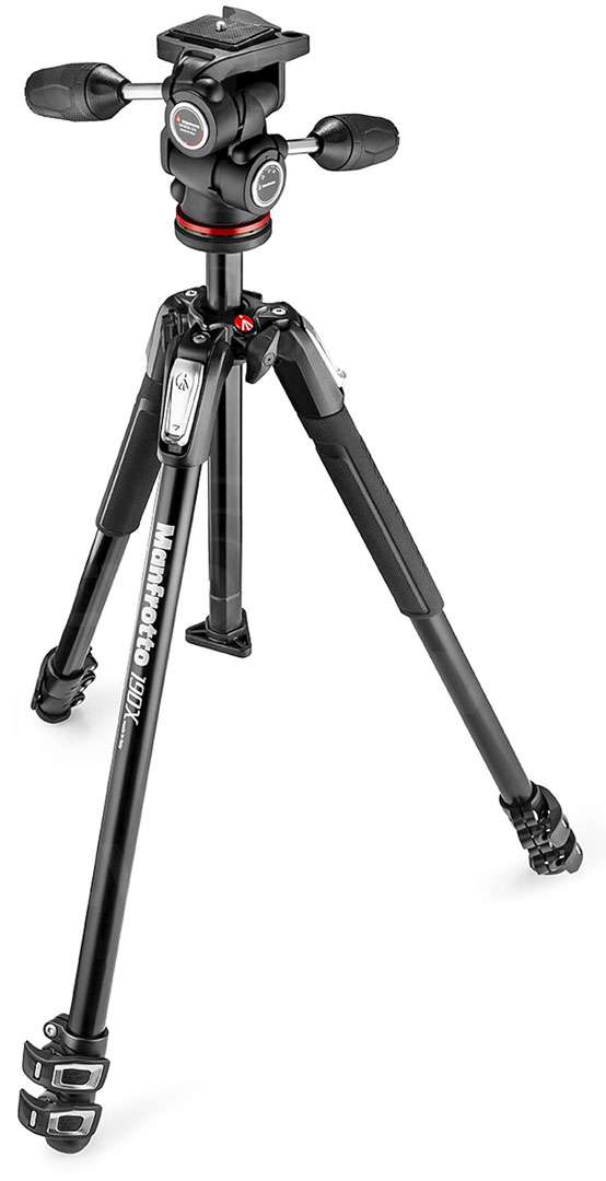 Buy Manfrotto 190X Tripod with 804 MK II (MAN-MK190X3-3W1)