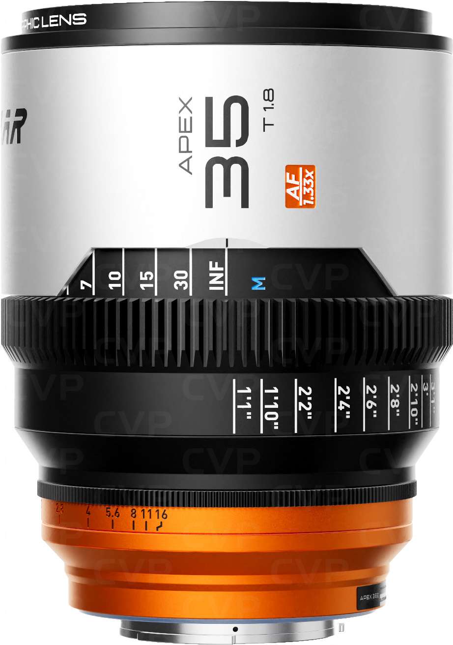 Blazar Apex 35mm 1.33X S35 Anamorphic Lens - E Mount | CVP