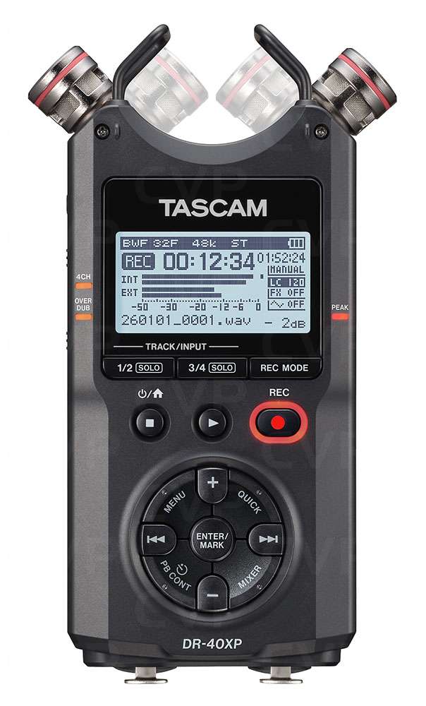【美品】TASCAM DR-40X Tascam DR-40XP Audio Recorder | CVP