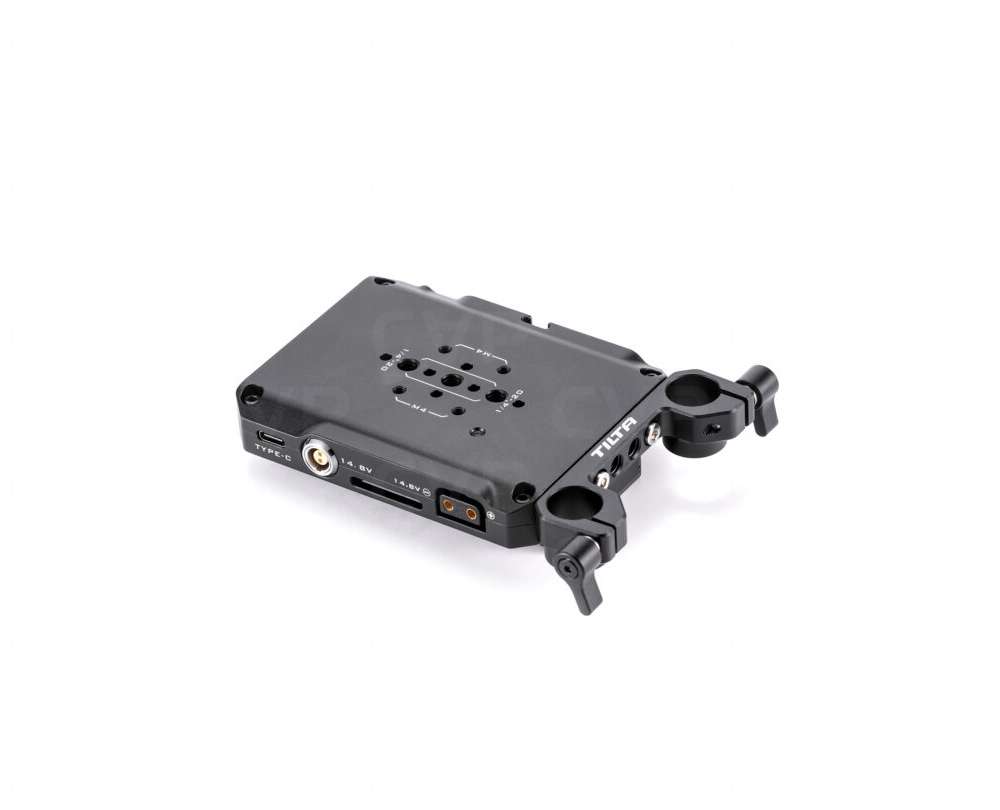 Tilta V-Mount Accuplaat voor Sony FX6 | Goud | 2-Pin, USB | Professionele Video Accessoire