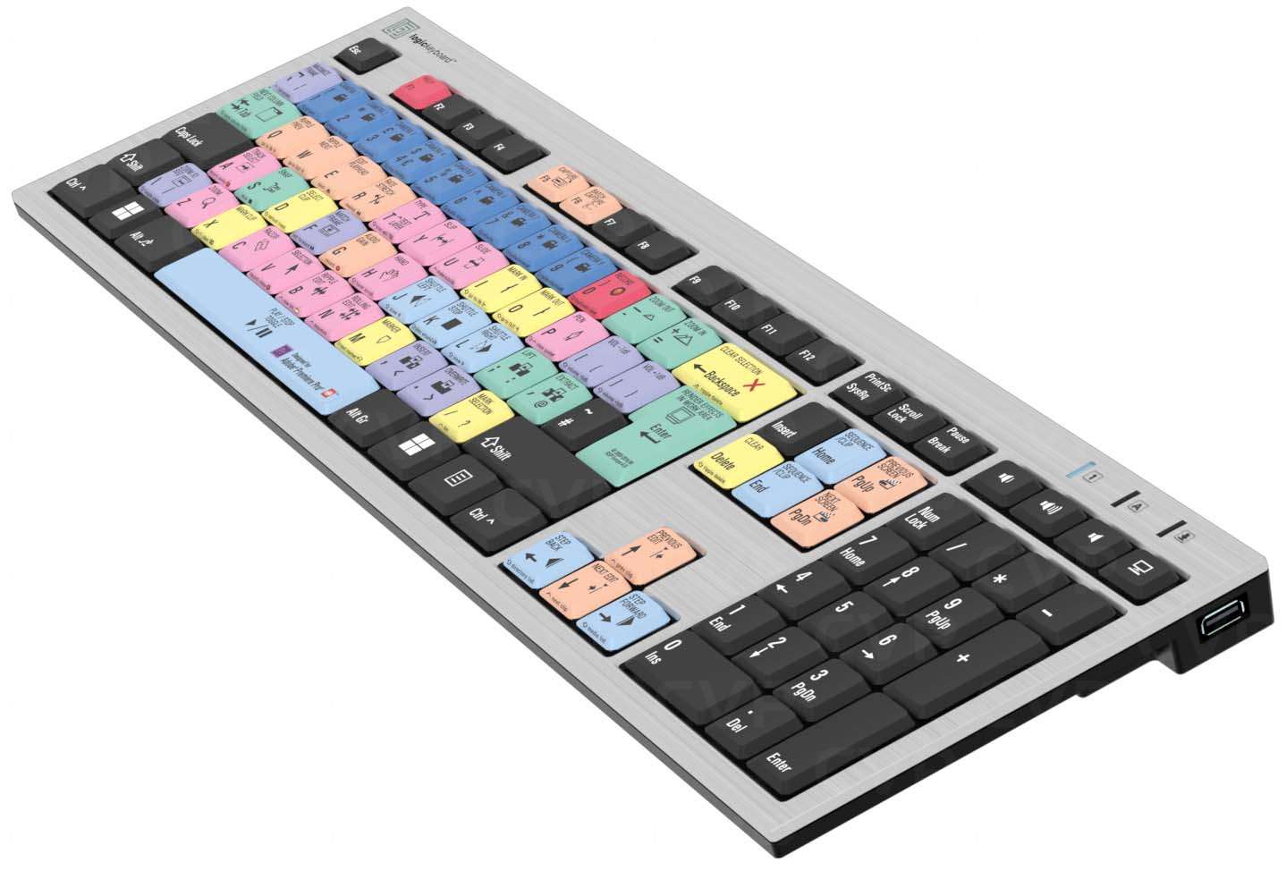 Buy - Logickeyboard Adobe Premiere Pro CC PC Slim Line UK 
