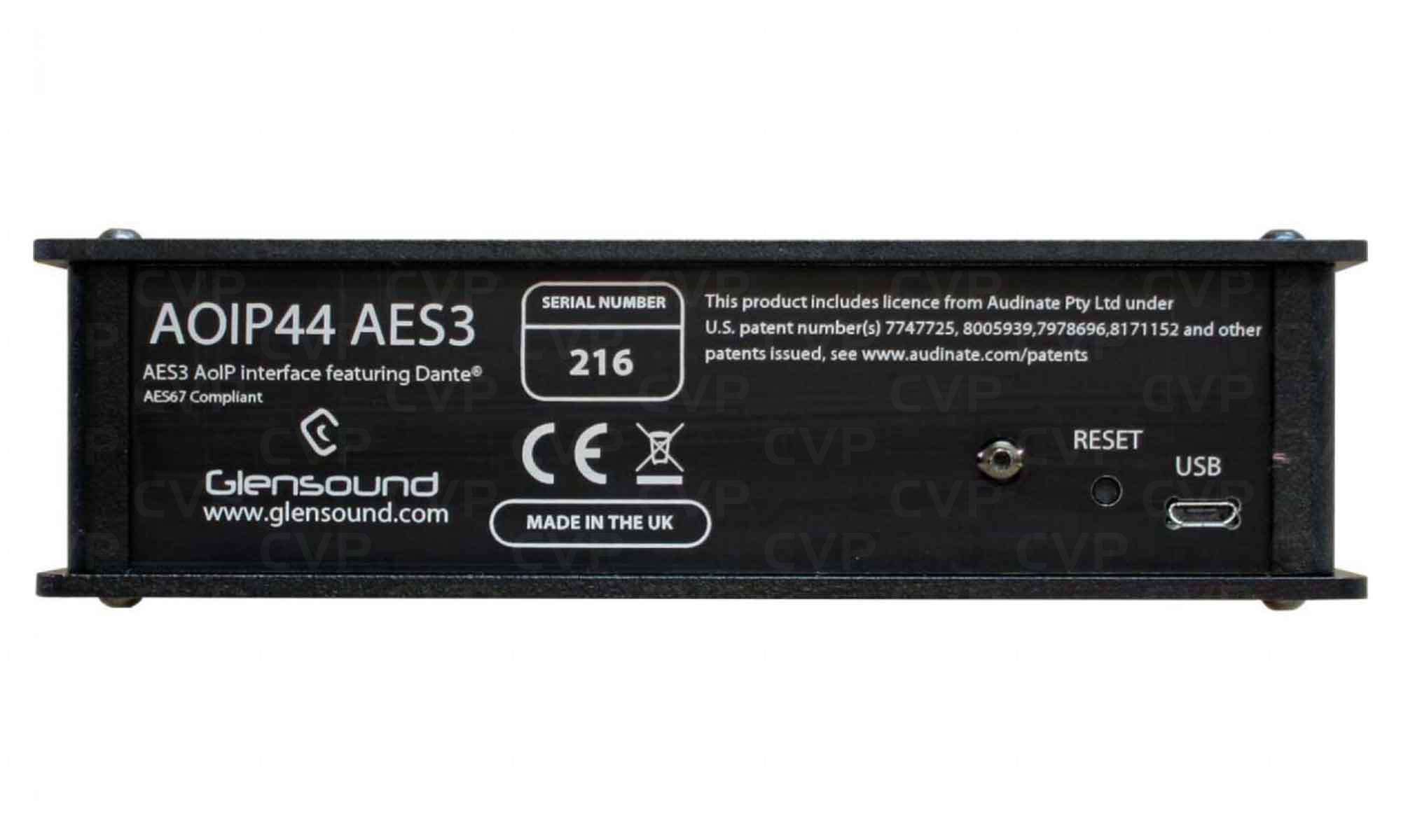 aoi AoIP44 AES3 - RAVENNA Network