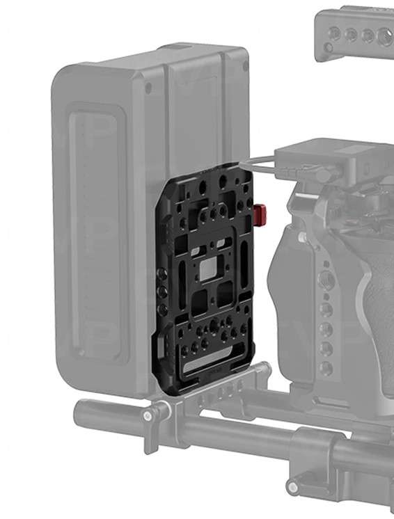 Smallrig 2988 plaque pour batterie V-Mount - Batterie v-mount