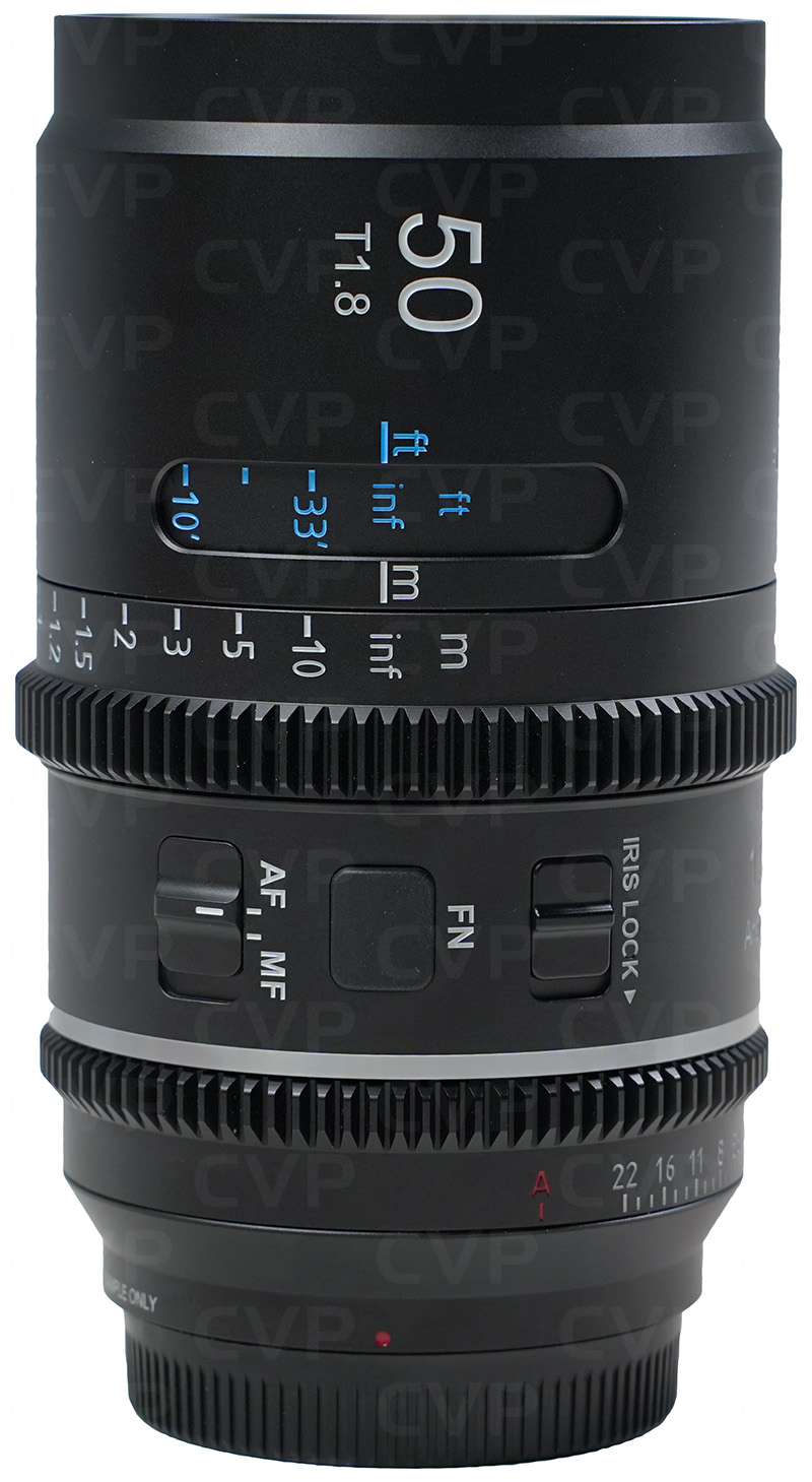 Buy - Sirui Astra 50mm T1.8 1.33x AF - E Mount Blue (AST-50-EB)