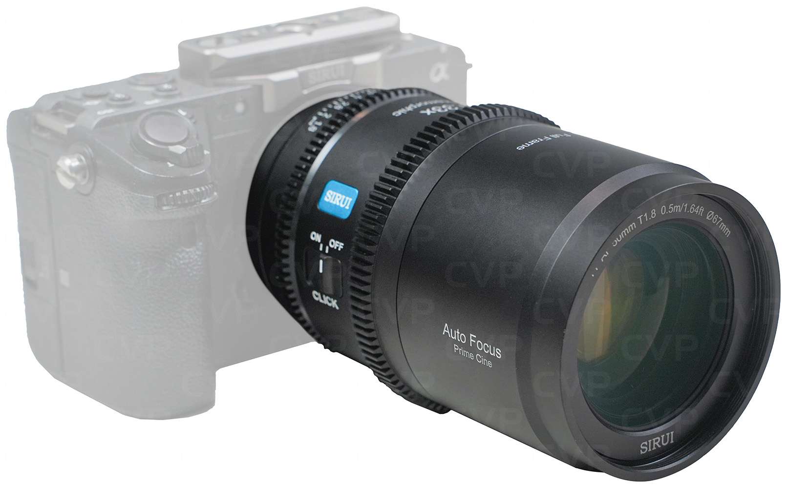 Buy - Sirui Astra 50mm T1.8 1.33x AF - E Mount Blue (AST-50-EB)