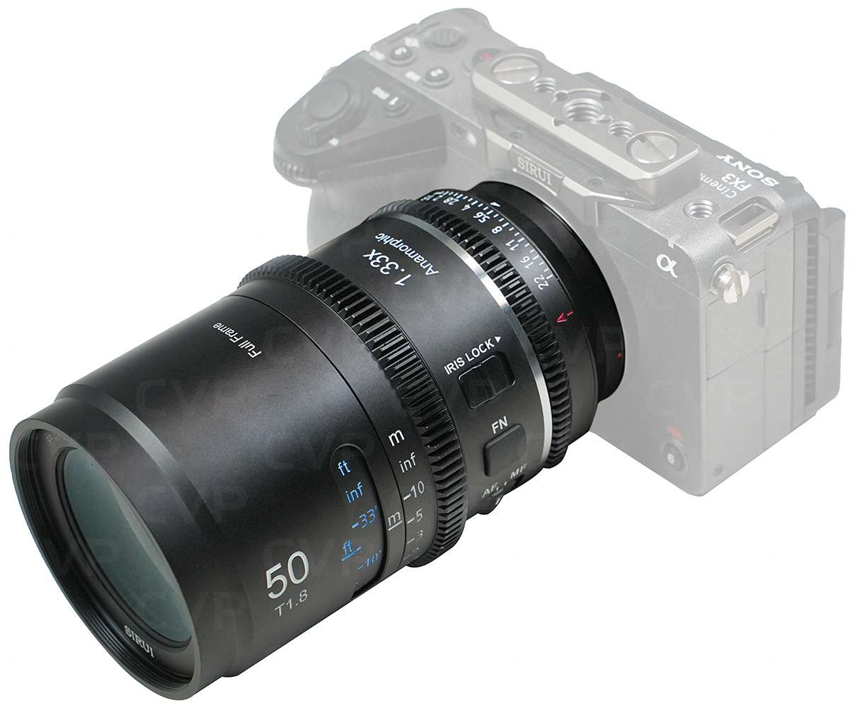 Buy - Sirui Astra 50mm T1.8 1.33x AF - E Mount Blue (AST-50-EB)