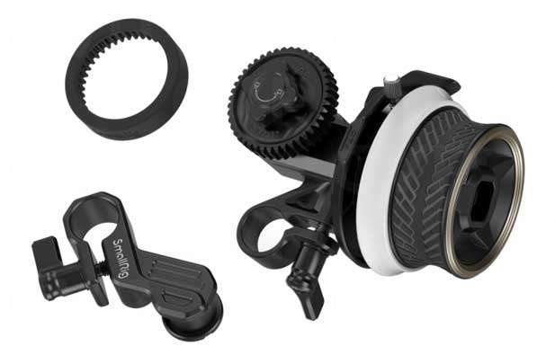 SmallRig Mini Follow Focus with 15 mm Rod ＆ Rod Clamp ＆ NATO Rail ＆ Gear Ring Belt and M0.8-43T Gear - 3010 並行輸入品 SmallRig Mini Follow Focus - 3010C | Wex Photo Video