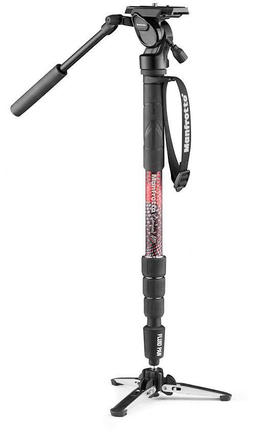 Manfrotto Element MII MVMELMIIA4 アルミニウム ビデオ一脚 カメラ