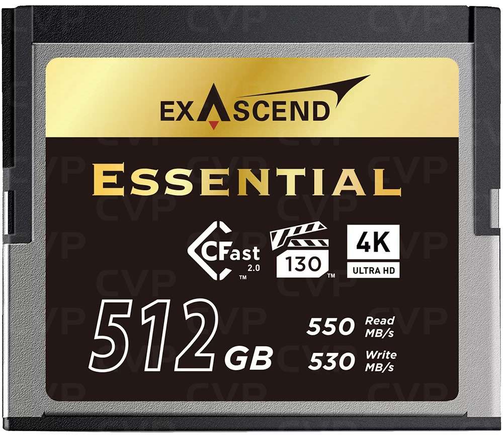Buy - Exascend 512GB Essential CFast 2.0 Card (EXSD3X512GB)