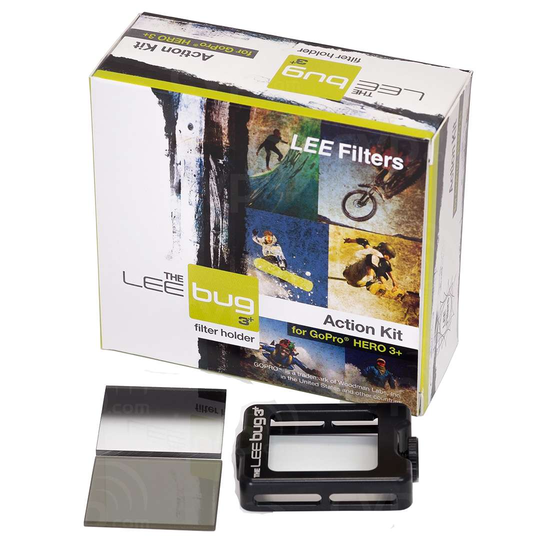Kit Filtri Lee The Bug Hero3+ Per GoPro – Polarizzatore E ND Grad Per Riprese Professionali