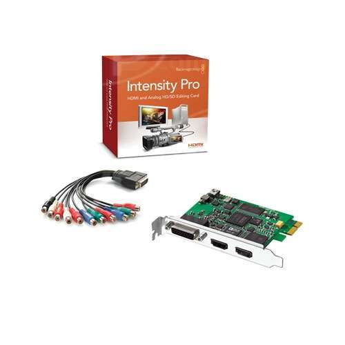 BLACKMAGIC BINTSPRO4K INTENSITY PRO 4K CARTE CAPTURE/LECTURE VIDEO HDMI 10  bit, analogique, PCIe