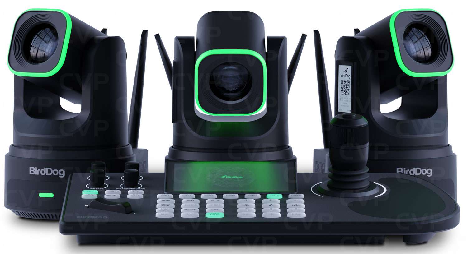 Buy BirdDog 3x X4U and PTZ Controller Black (BDX4UBUNDLEBBUN)