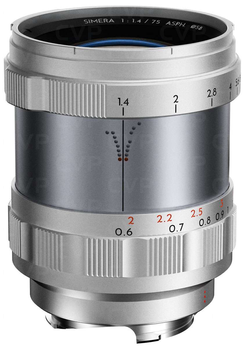 Buy - Thypoch Simera 75mm f1.4 - M Mount Silver (TP-S75M-SR)