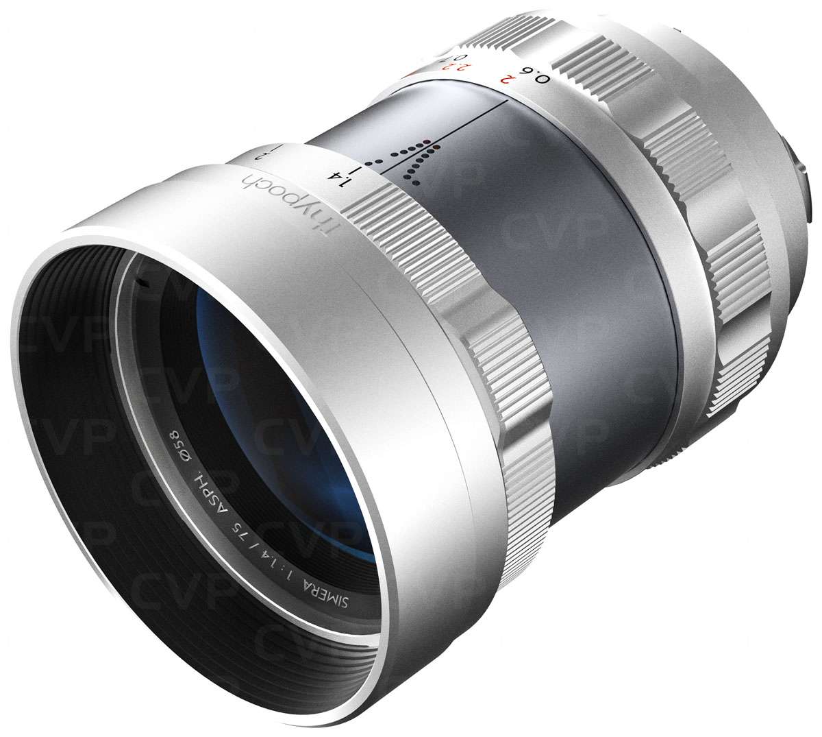 Thypoch Simera 75mm F1.4 M mount シルバー Thypoch Simera 75mm f/1.4 ASPH lens for Leica M-mount review レンズ(単焦点)