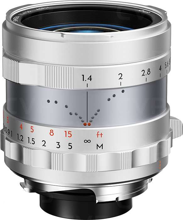 Thypoch Simera f1.4 35mm Type II M Mount - Silver | CVP