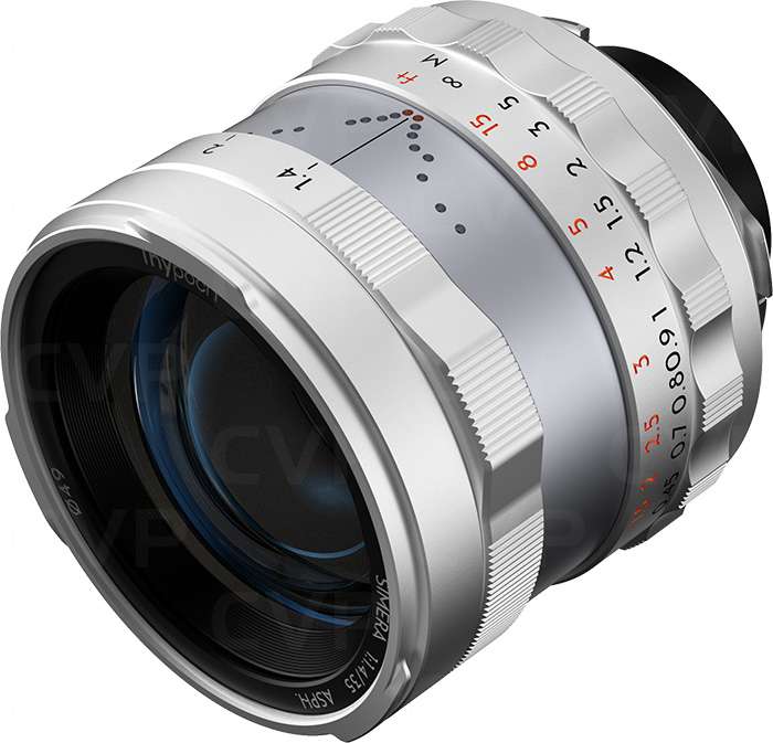 Thypoch Simera f1.4 35mm Type II M Mount - Silver | CVP