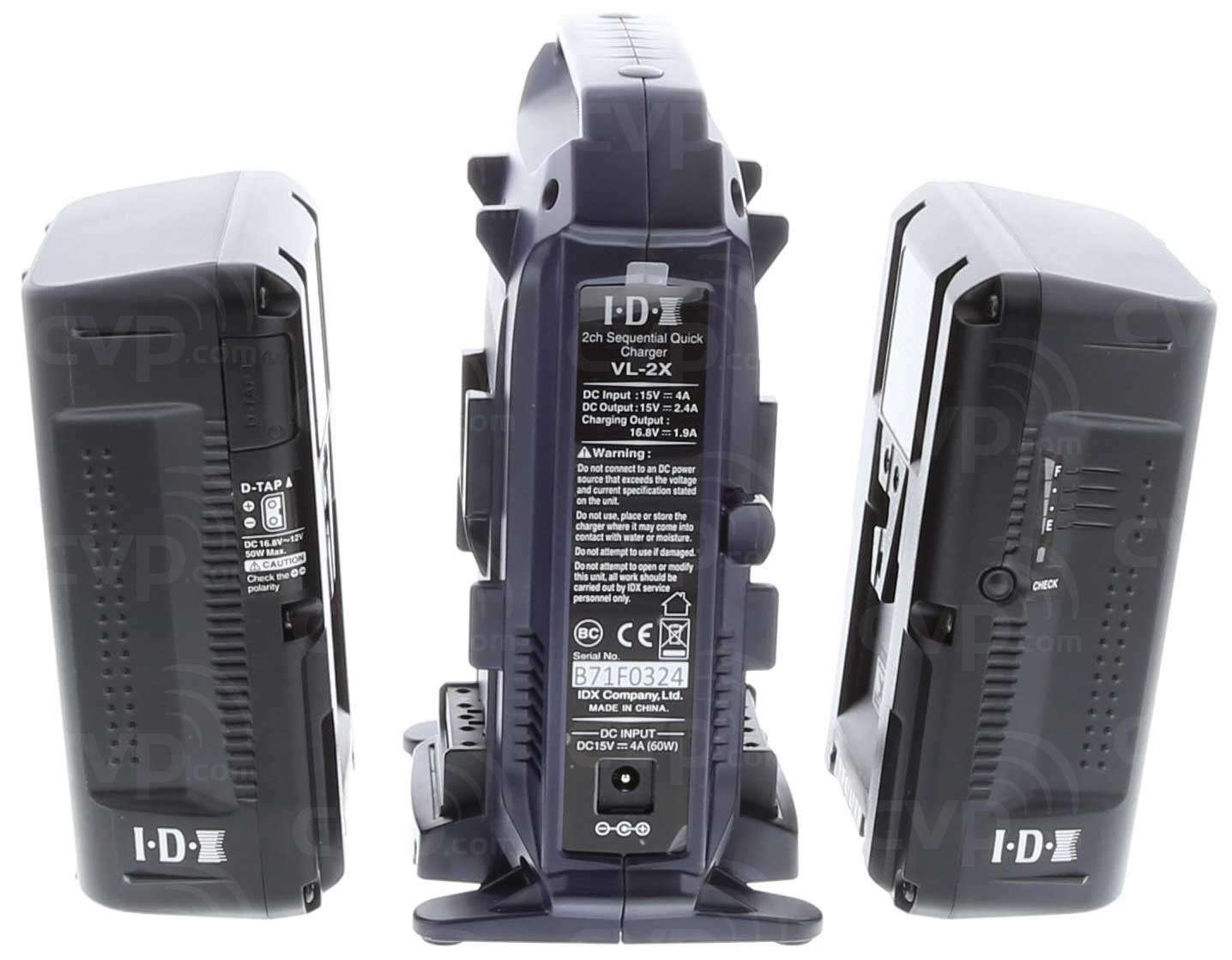 IDX VL-2X 2ch Quick Charger
