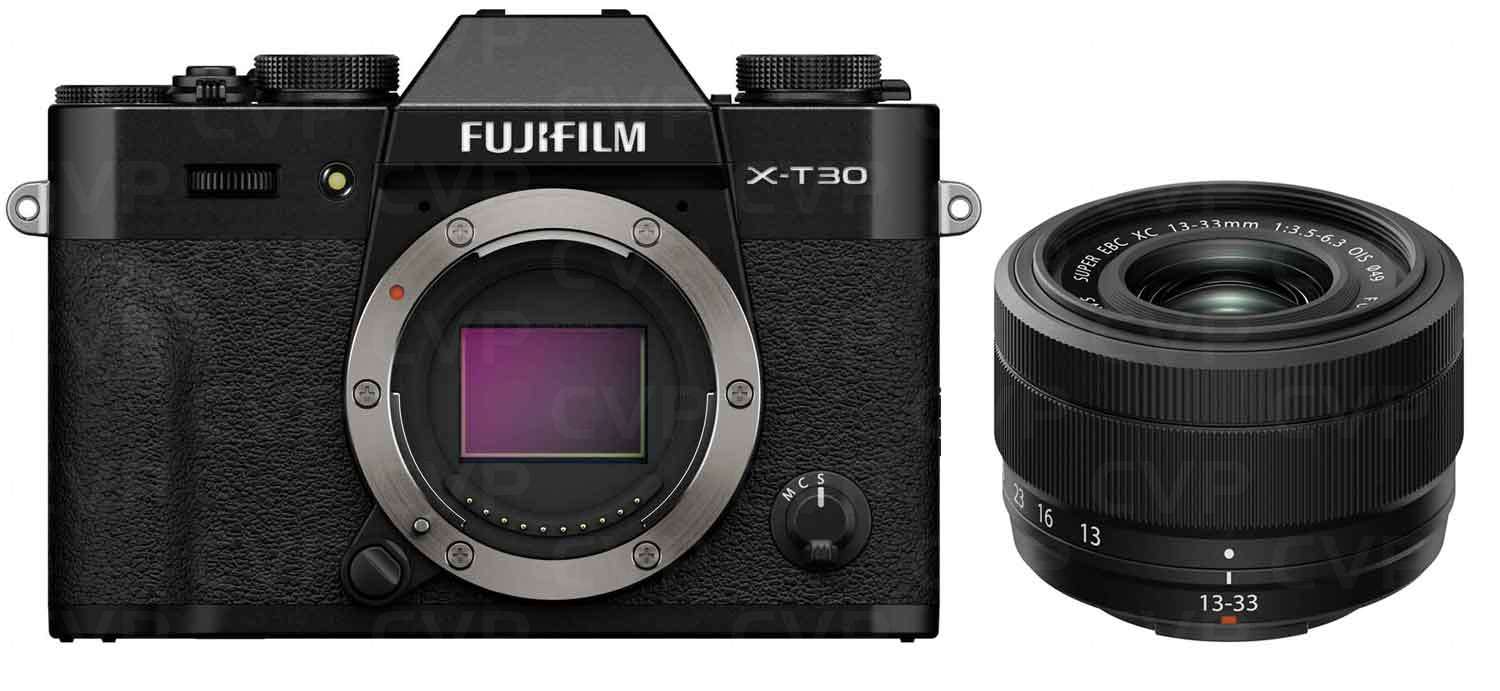 Fujifilm X-T30 III w/ XC13-33mm Lens - Black | CVP