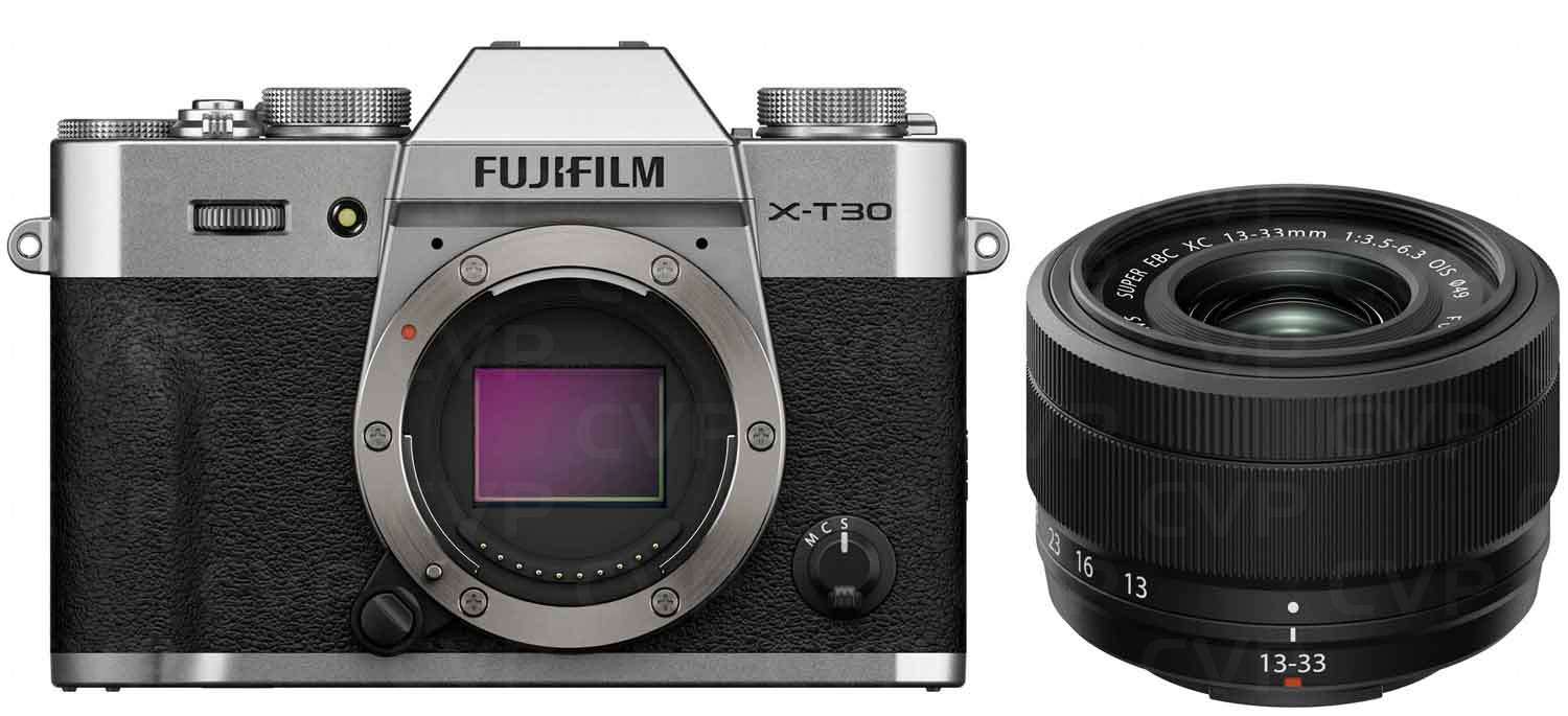 Fujifilm X-T30 III w/ XC13-33mm Lens - Silver | CVP