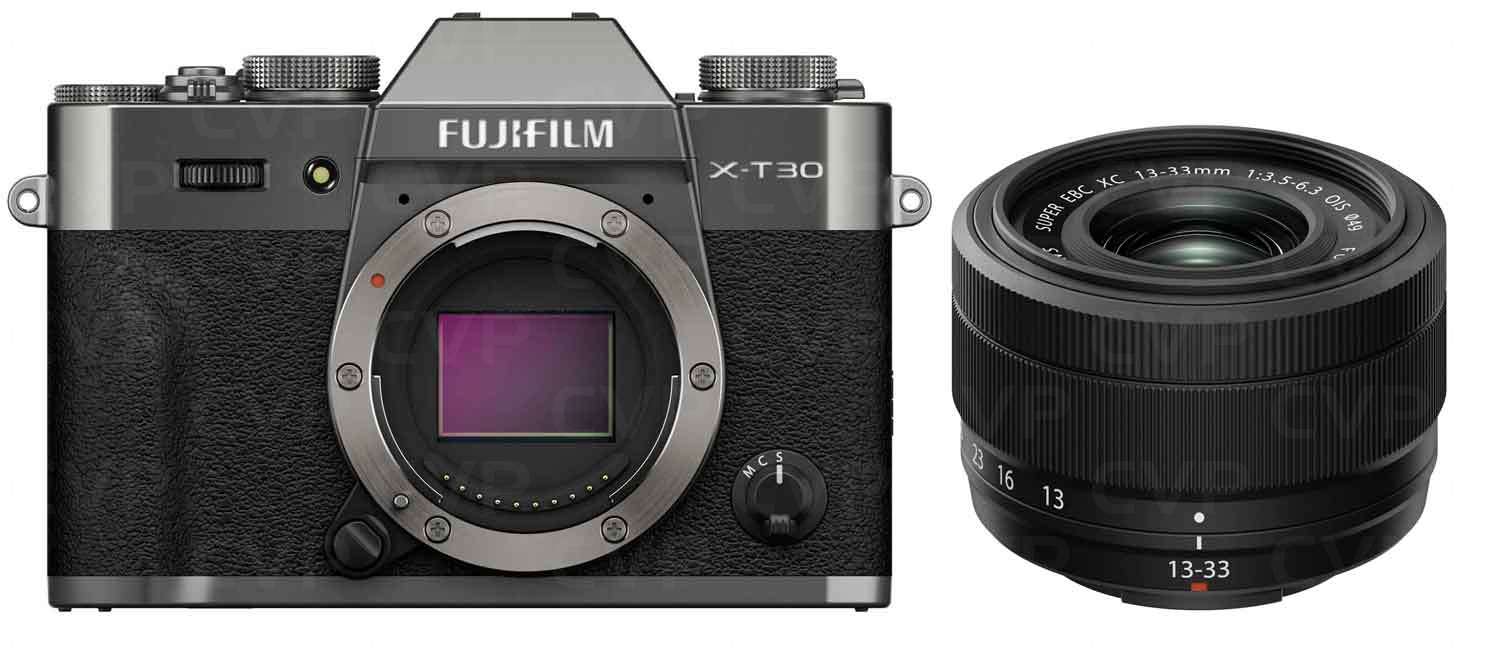 Fujifilm X-T30 III with XC13-33mm Lens - Charcoal | CVP
