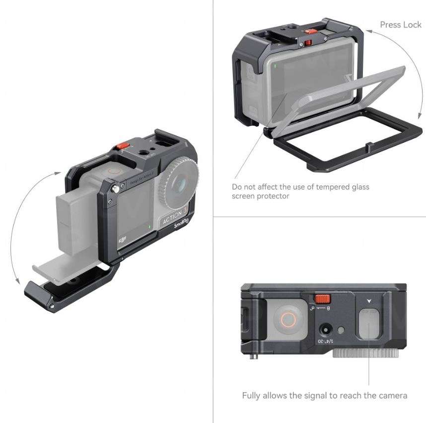 Buy SmallRig Cage for DJI Osmo Action (SR4119C)