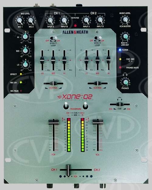 ALLEN&HEATH くじく XONE:02 DJミキサー
