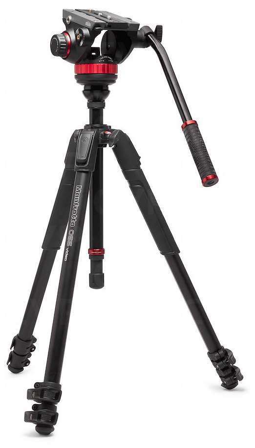 Trépied Manfrotto 525MVB + tête fluide Manfrotto 503HDV