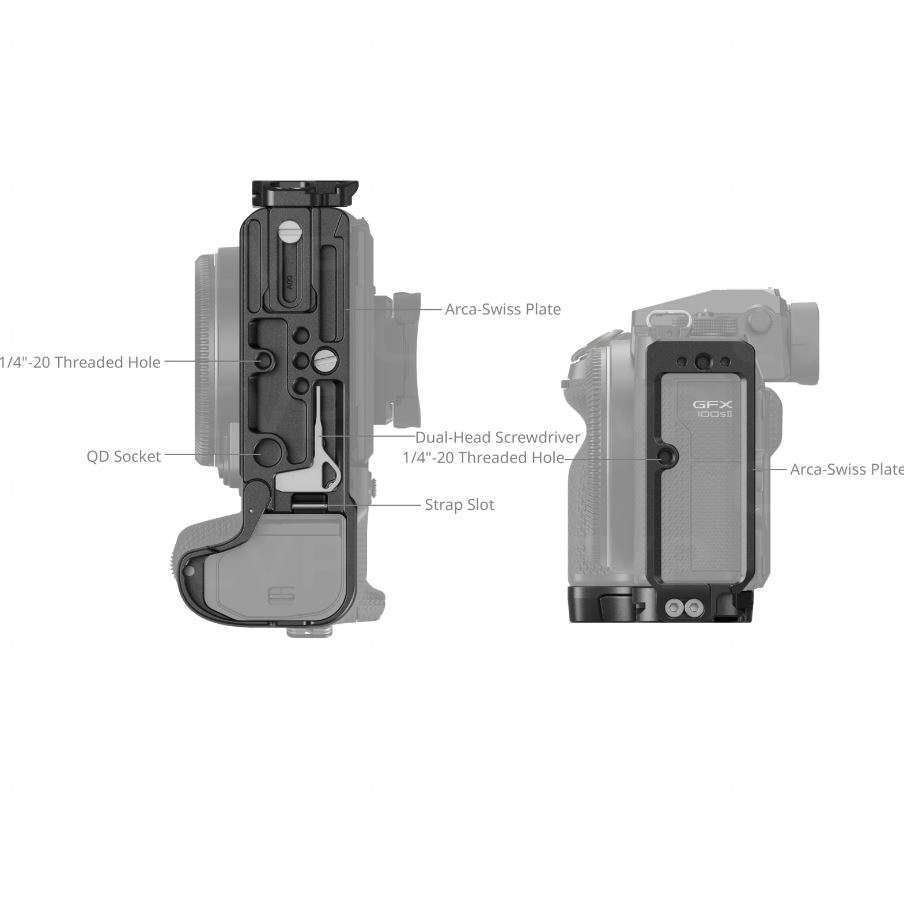 Buy SmallRig L-Shape Mount Plate for GFX100S II (SR4716)