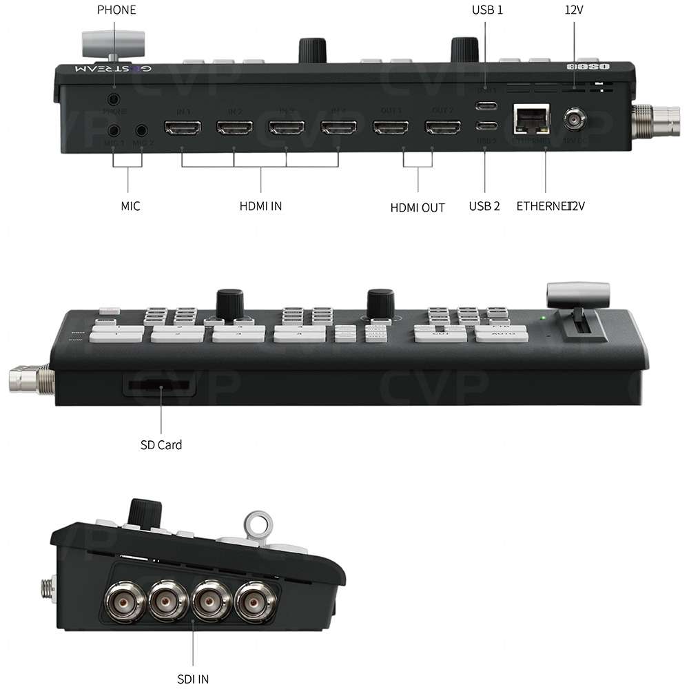 Osee GoStream Duet HDMI SDI ビデオスイッチャー 71XXEY6IRzL._AC_SY200_QL15_.jpg