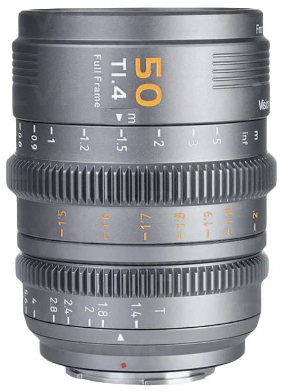 Sirui Vision Prime 1 50mm T1.4 Cine Lens - E - Grey | CVP