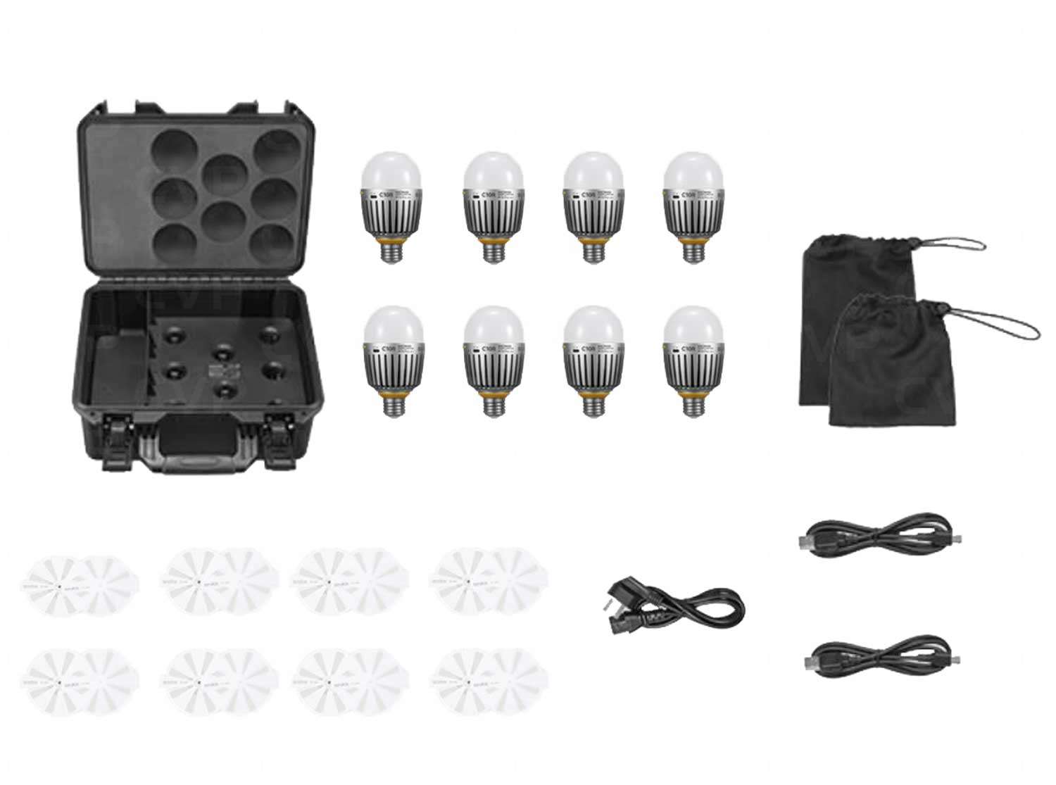 A Closer Look At Godox C7R And C10R RGBWW LED Bulbs