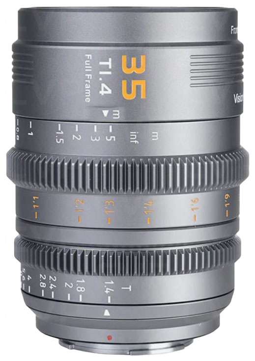 Sirui Vision Prime 1 35mm T1.4 Cine Lens - E Mount - Grey | CVP