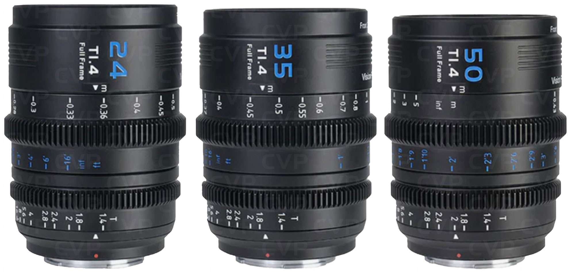 Sirui Vision Prime 1 T1.4 Cine Lens Kit - E - Black | CVP