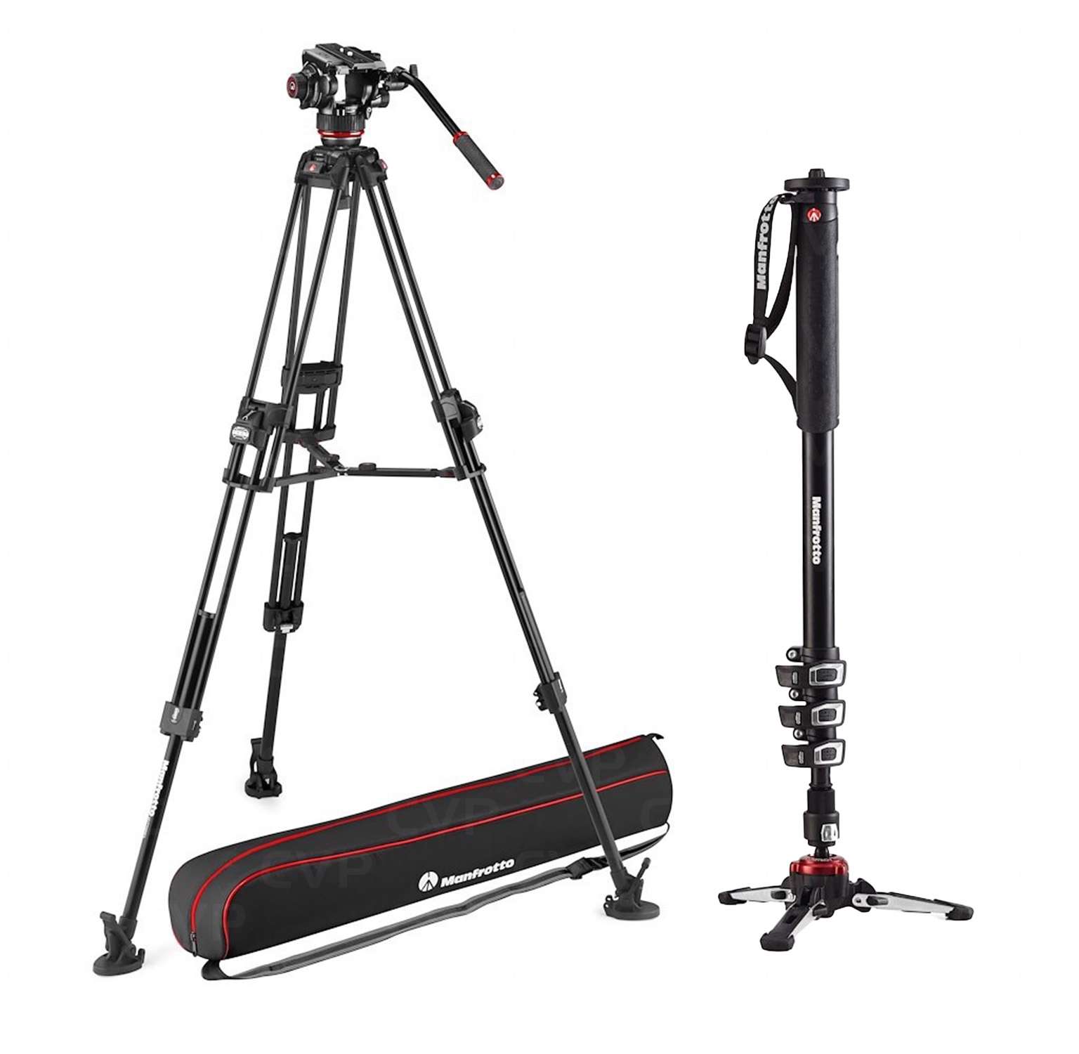 Manfrotto 504X Twin Fast Monopod Bundle | CVP