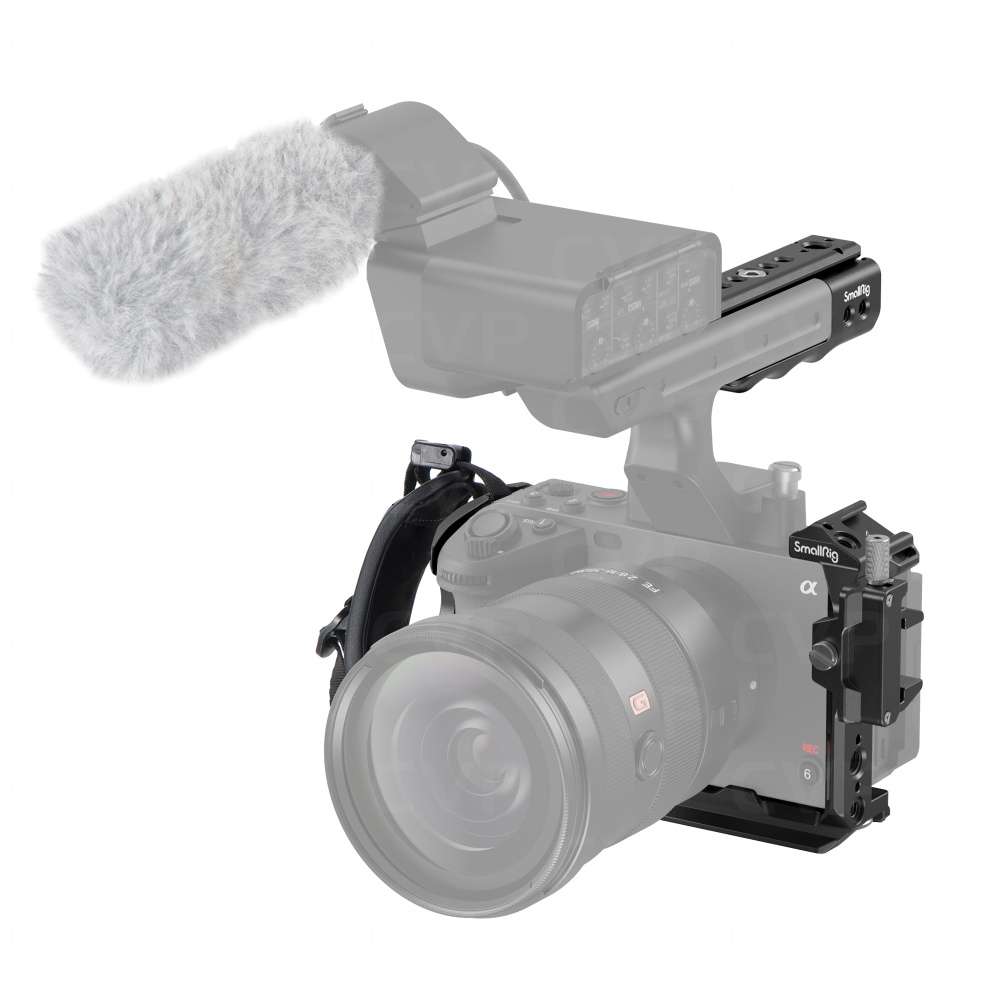 8Sinn Gabbia Modulare In Alluminio Per Sony FX3 E FX30 – Protezione Leggera Con Impugnatura Ergonomica E Punti Di Fissaggio ARRI