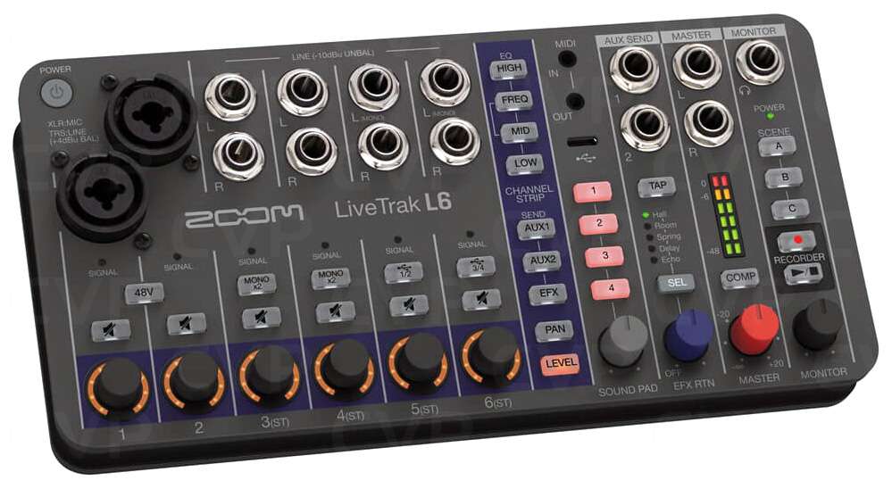 Zoom Livetrak L6 | CVP