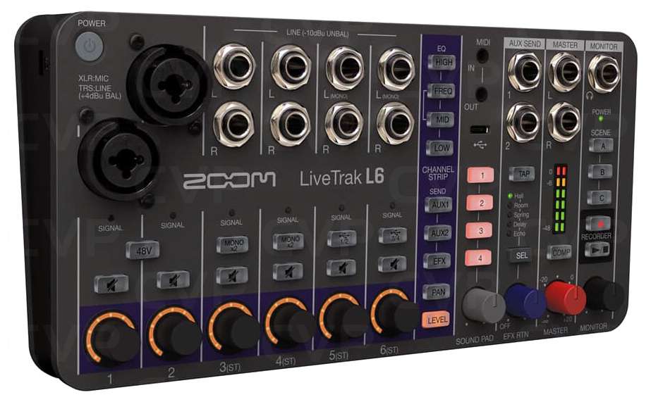 Zoom Livetrak L6 | CVP