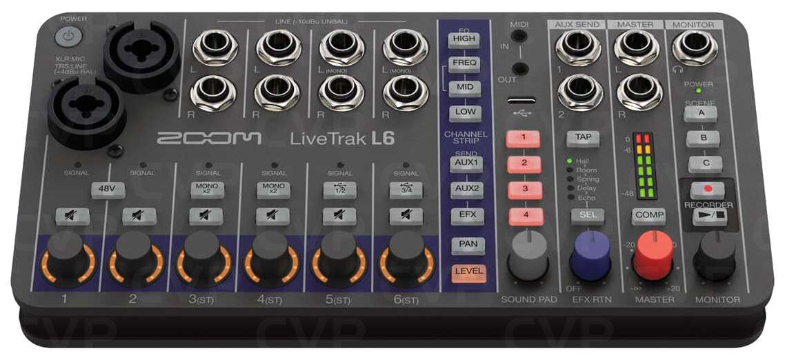 Zoom Livetrak L6 | CVP