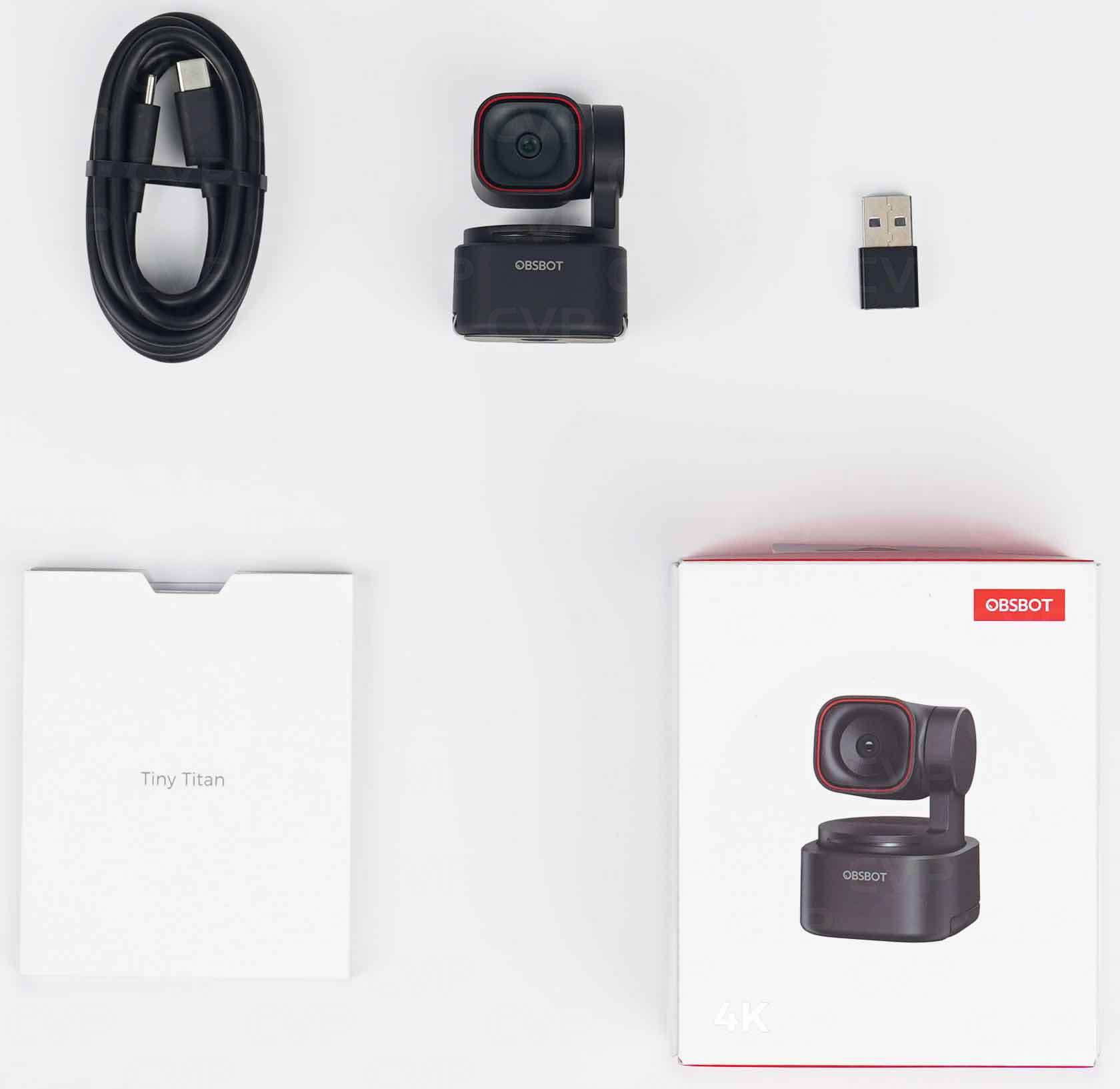 Obsbot Tiny 3 Lite AI-Powered 4K PTZ Webcam | CVP