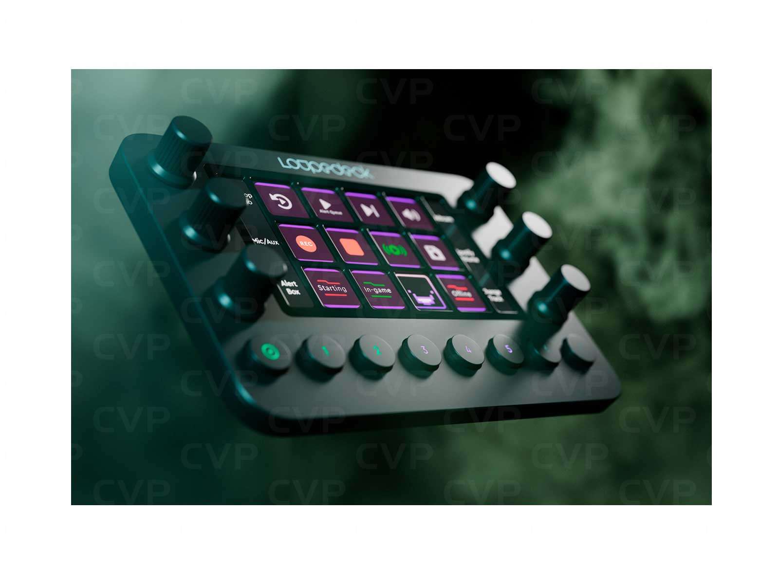 Loupedeck LCD Editing Keypad - Black (LDD-2001) for sale