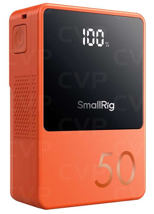 【未開封】SmallRig VB50 mini V Mount Battery Buy - SmallRig VB50 Mini V-Mount Battery - Orange (SR4871)