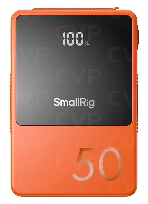 Buy - SmallRig VB50 Mini V-Mount Battery - Orange (SR4871)