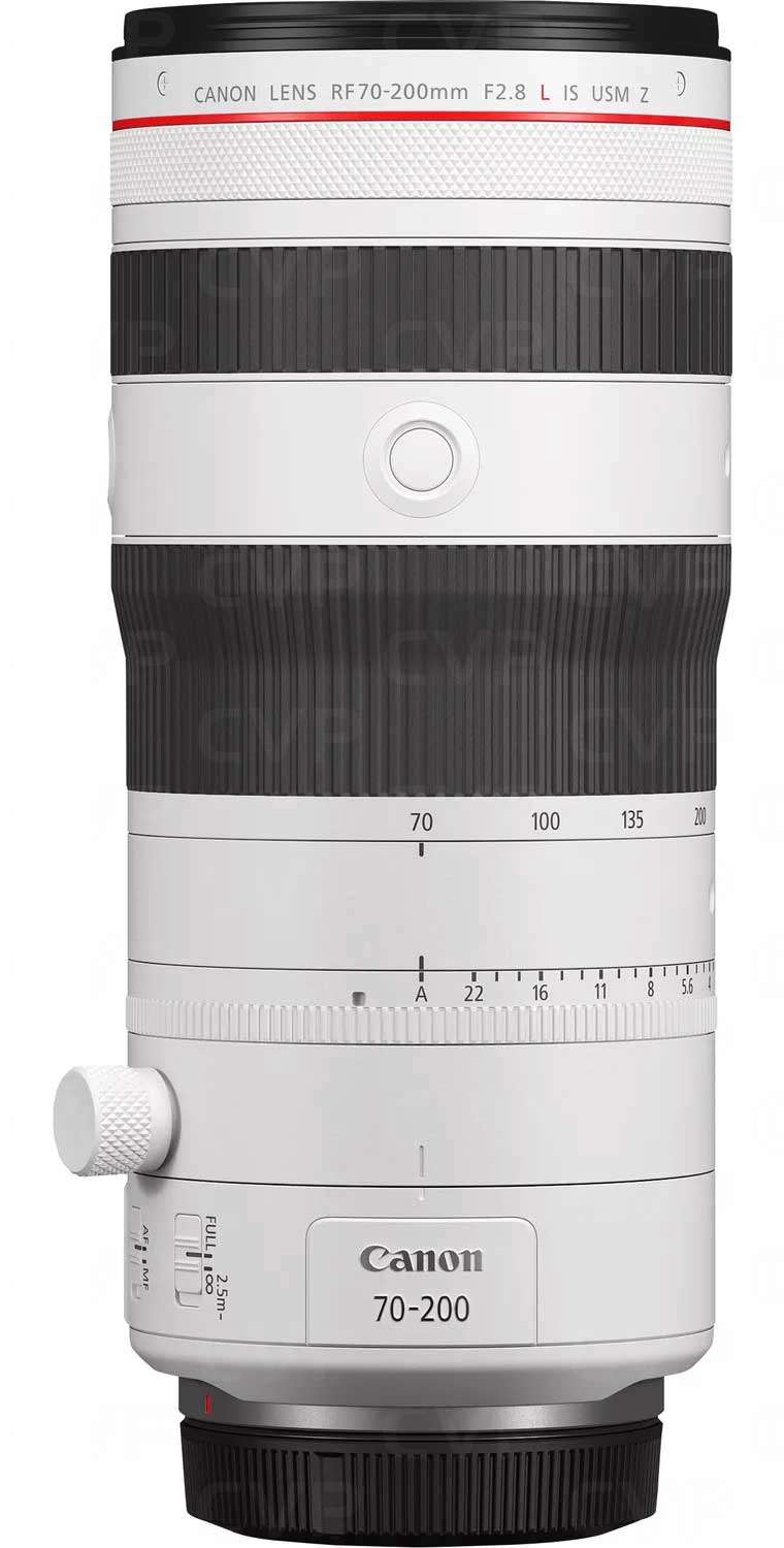 Canon RF 70-200mm F2.8L IS USM Z - White | CVP