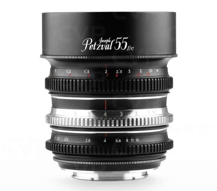 Petzval New Zマウント ニコン F1.7 55mm Lens Art Petzval 55 RF Canon Aluminium Black Lens Art MKII f/1.7 レンズ(単焦点)