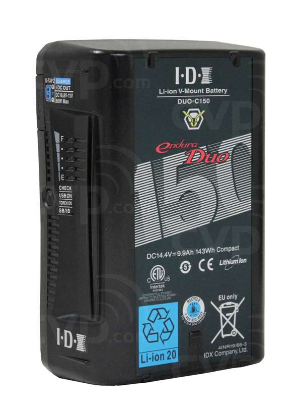 IDX DUO-C150 Vマウントバッテリー Amazon | IDX DUO-C150 Vマウントバッテリー | IDX | ビデオ