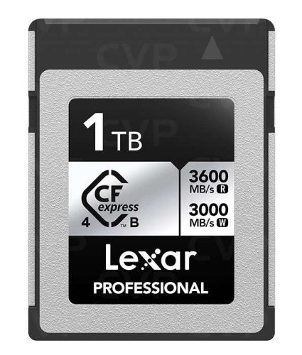 Lexar 4TB CFexpress Type B Gold 4.0 Card | CVP