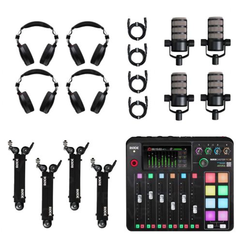 Buy - Rode RODECaster Pro II 2 Person Bundle (RODECASTERPROII)