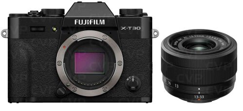 Fujifilm X-T30 III with XC13-33mm Lens - Charcoal | CVP